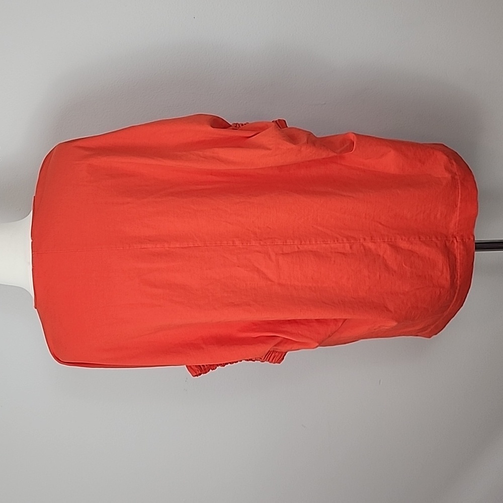 Zara Orange Blouson Oversized Tunic - Picture 5 of 8